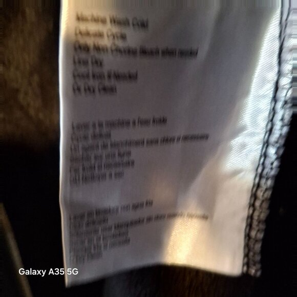 Michael Michael Kors Womens Belted Black Trench Coat S Preppy Boho Artsy - Picture 7 of 8